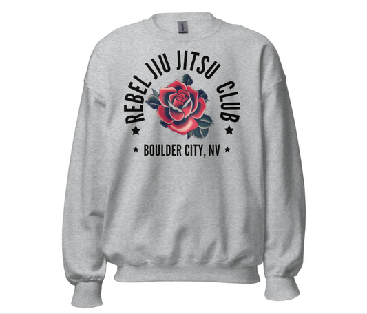 CLASSIC ROSE CREWNECK